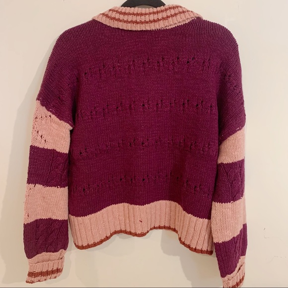 Free People Pembrook Striped Sweater - Picture 6 of 7